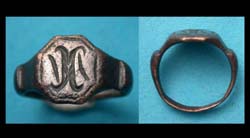 Ring, Men's, Merchants Signet, 13th-16th Cent